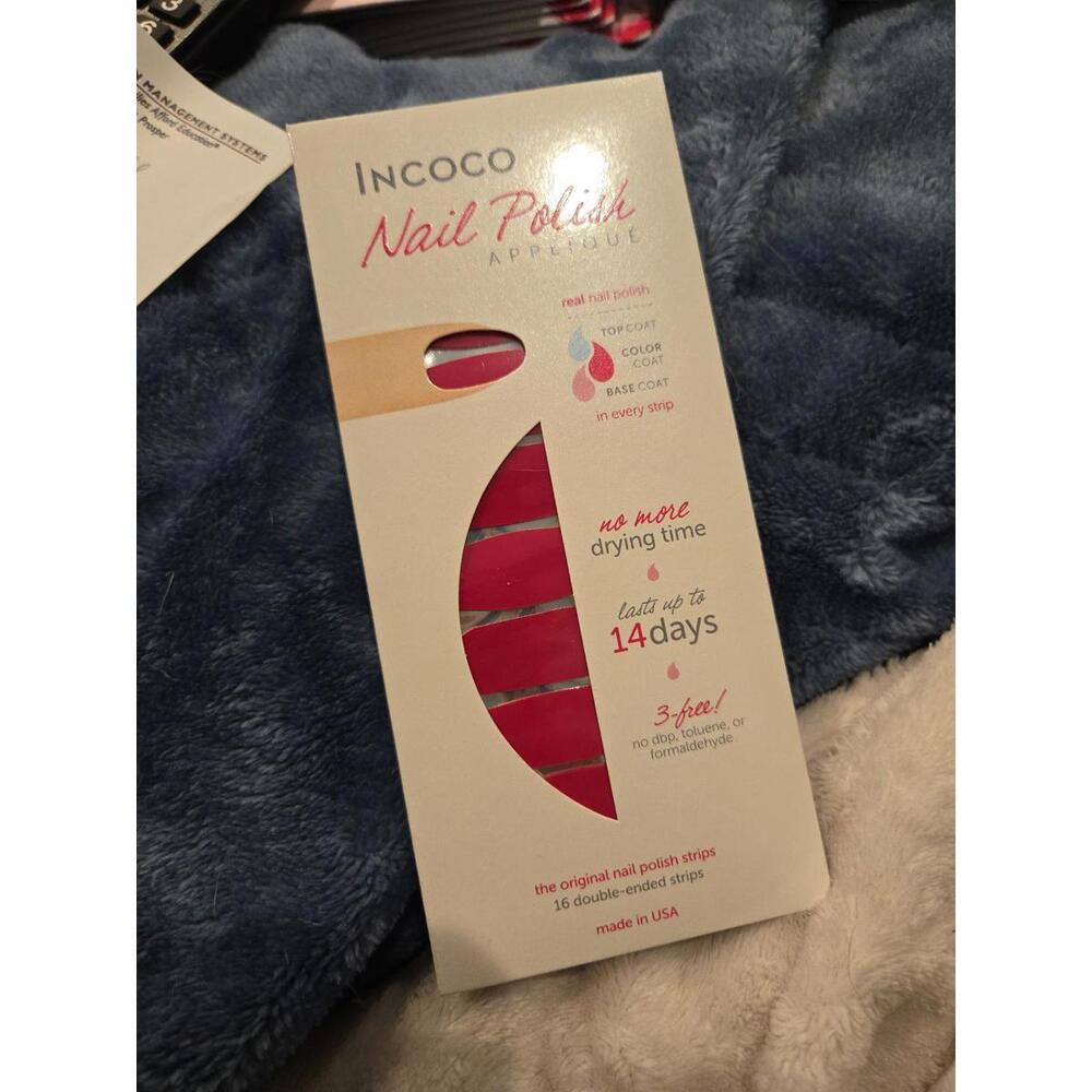 Incoco Gel Nail Strips STRAWBERRY Daiquiri